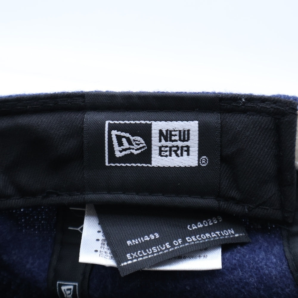 NEW ERA(ニューエラ) 9TWENTY MELTON CAP 9トゥエンティ メルトン ベースボールキャップ ホワイト/ネイビー