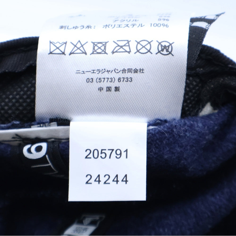 NEW ERA(ニューエラ) 9TWENTY MELTON CAP 9トゥエンティ メルトン ベースボールキャップ ホワイト/ネイビー