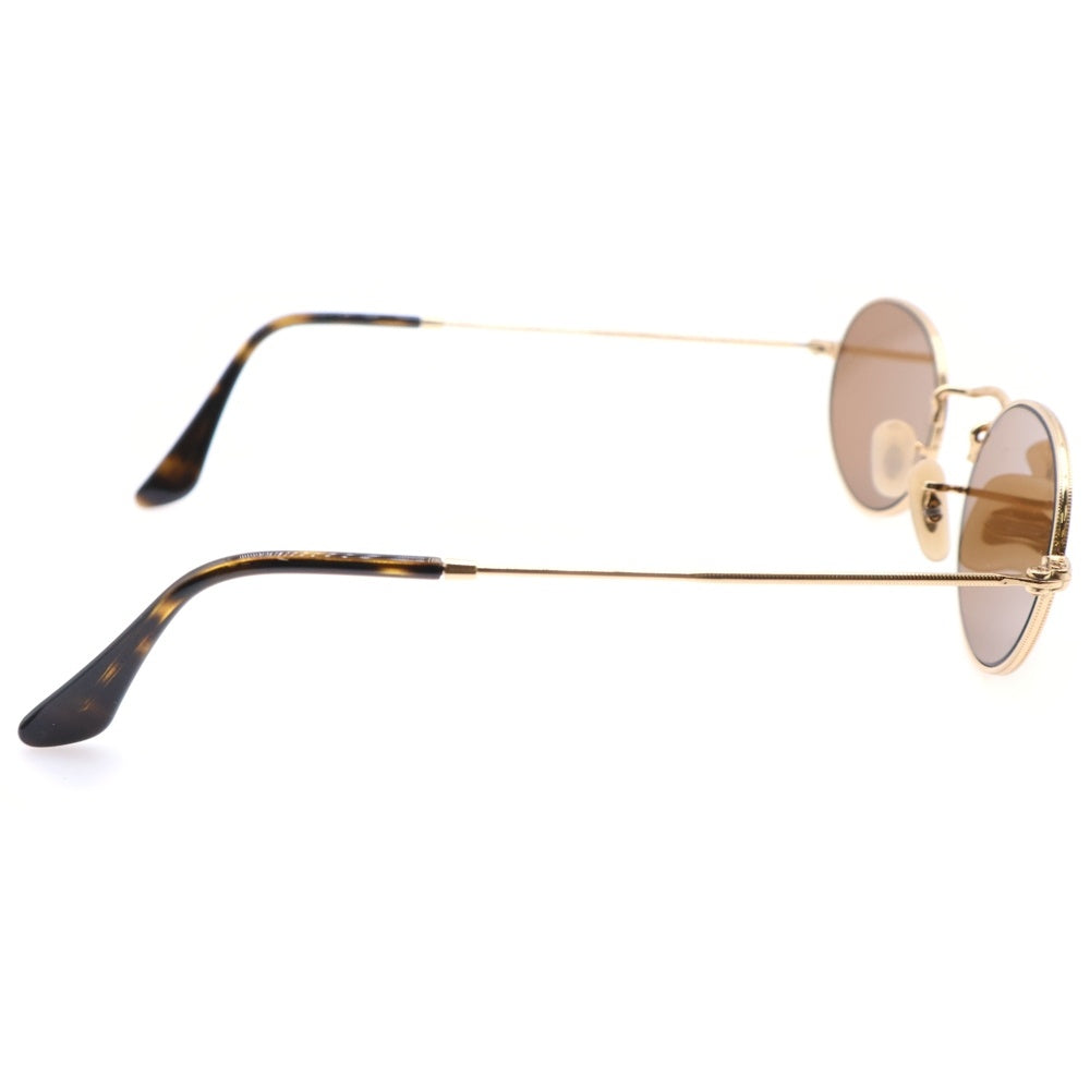 Ray Ban(レイバン) OVAL FLAT LENSES オーバルフレーム フラット ゴールドレンズ サングラス メガネ ゴールド RB3547-N