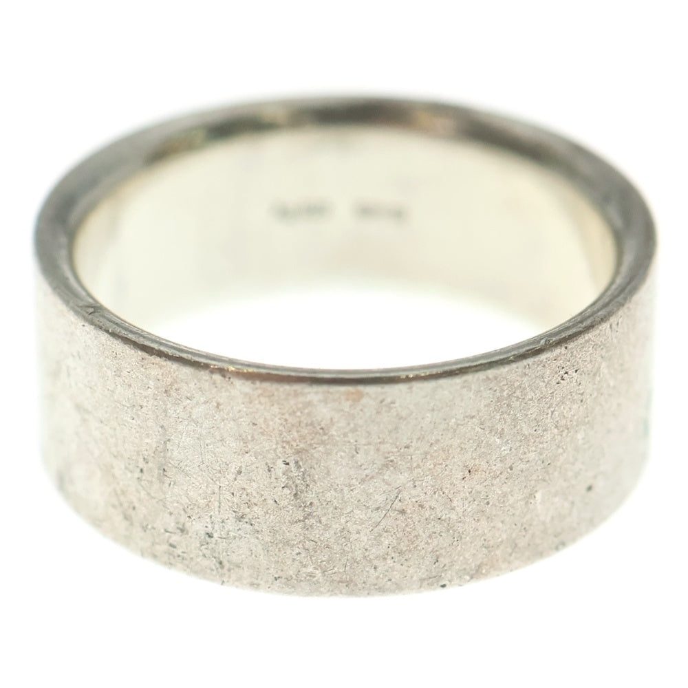 GUCCI(グッチ) クラシックロゴ 刻印 プレーン リング シルバー