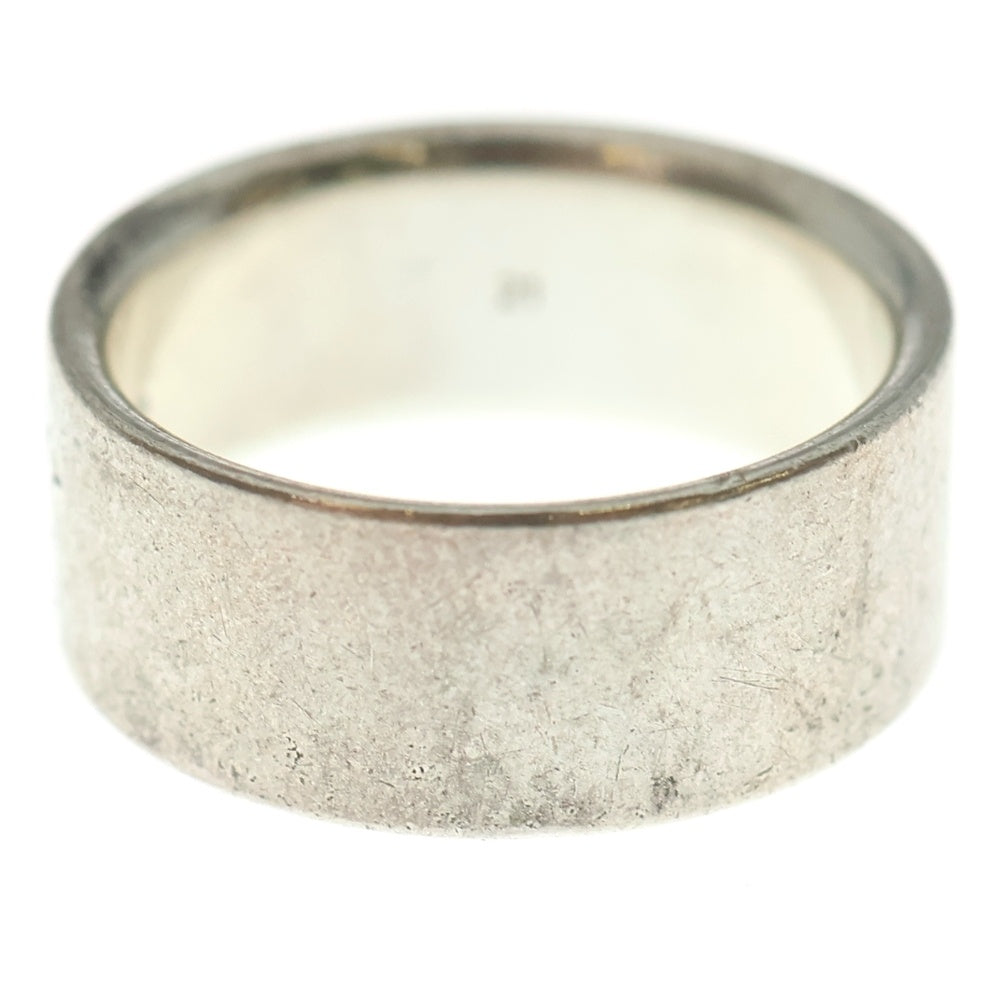 GUCCI(グッチ) クラシックロゴ 刻印 プレーン リング シルバー