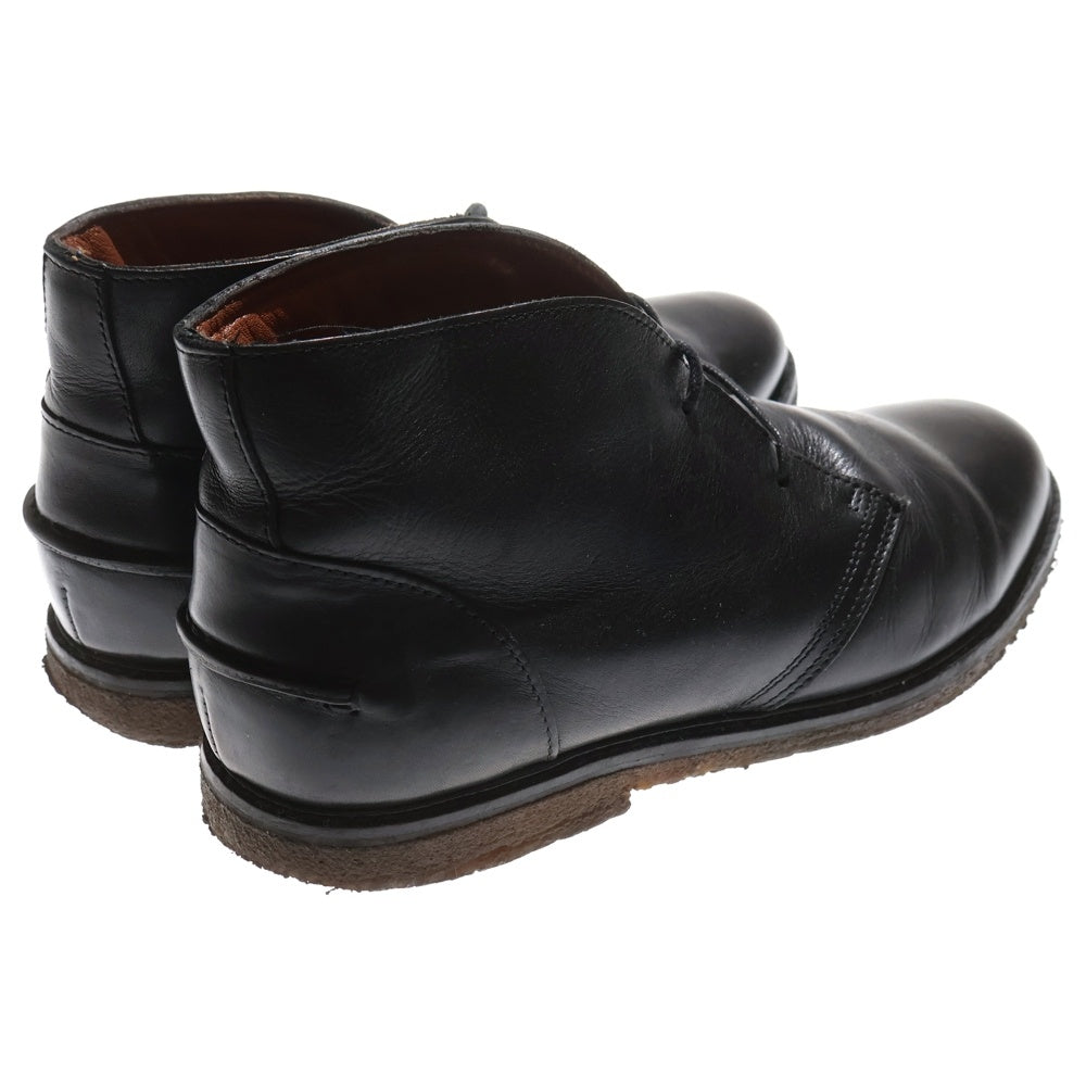 POLO RALPH LAUREN(ポロラルフローレン) Marlow Chukka Boots マロー レザー チャッカブーツ ブラック 14557 F16