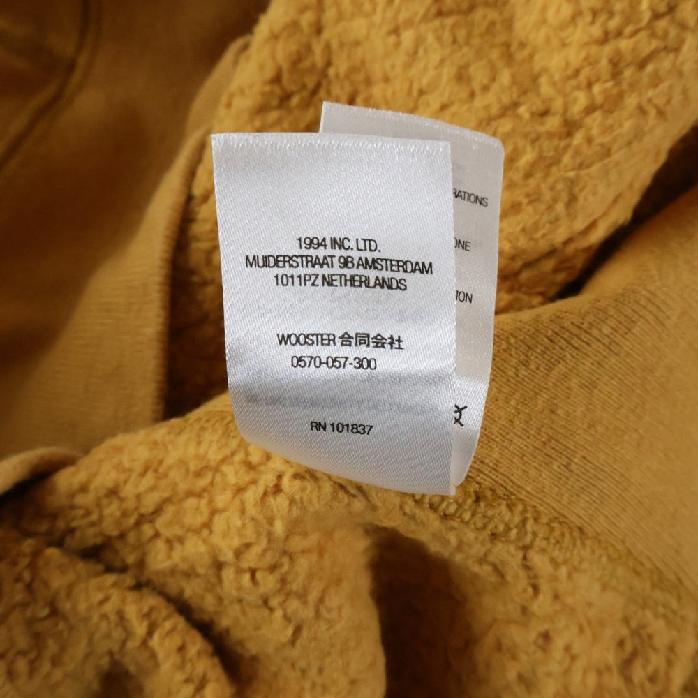 SUPREME(シュプリーム) 21AW Box Logo Hooded Sweatshirt ボックスロゴ スウェットプルオーバーパーカー フーディー イエロー