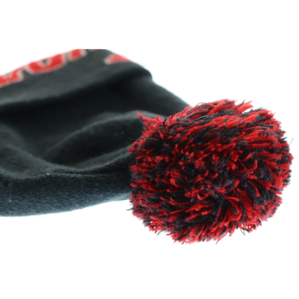 SUPREME(シュプリーム) 19AW ×NEW ERA Script Cuff Beanie ニューエラ スクリプトカフ ビーニー ブラック/レッド