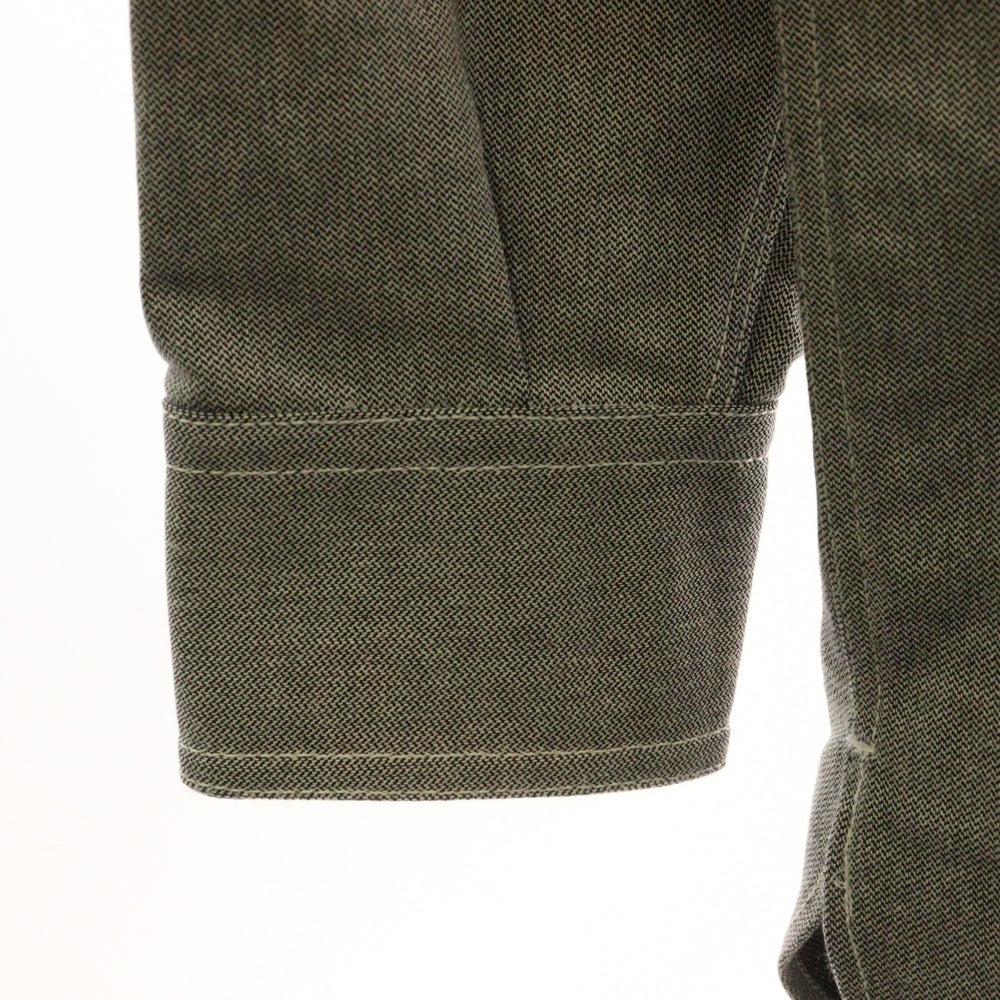 Maison Martin Margiela(メゾンマルタンマルジェラ) 24SS ポインテッドカラー 長袖 シャツ グレー S67DT0013
