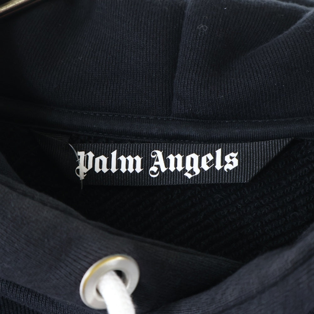 Palm Angels(パームエンジェルス) 20AW FLAME PRINT PARKA フレームプリント スウェット プルオーバーパーカー ブラック PMBB058E20FLE001