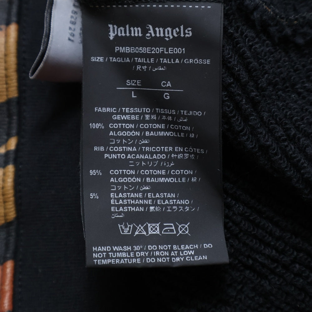 Palm Angels(パームエンジェルス) 20AW FLAME PRINT PARKA フレームプリント スウェット プルオーバーパーカー ブラック PMBB058E20FLE001