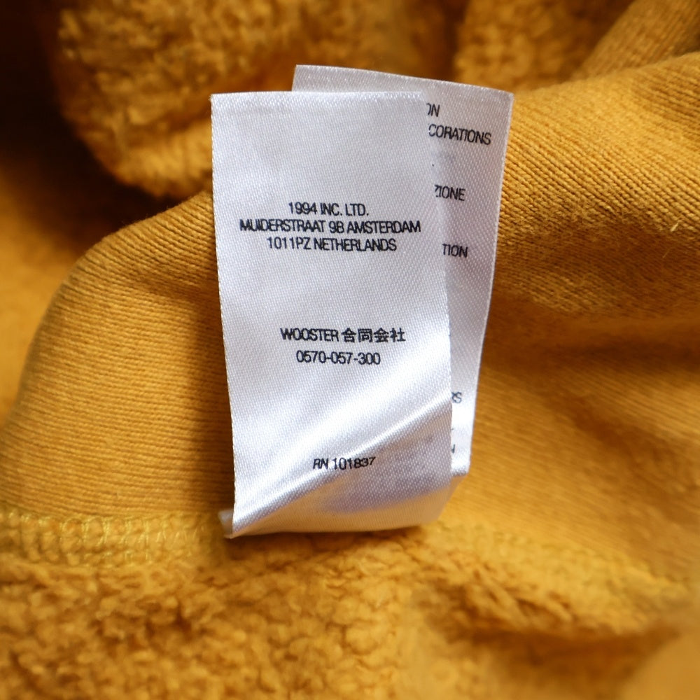 SUPREME(シュプリーム) 21AW Arabic Logo Hooded Sweatshirt アラビック ロゴ スウェット プルオーバーパーカー イエロー