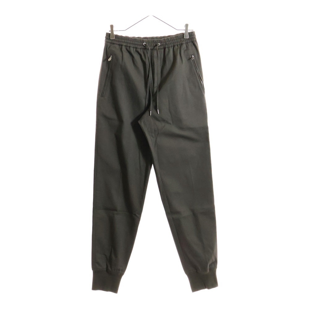 HERMES(エルメス) セリエボタン ドローストリング ジップアップ コットン ジョガーパンツ ブラウン 56512000