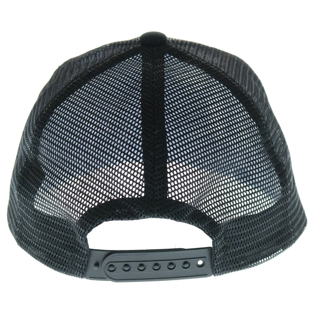 HYSTERIC GLAMOUR(ヒステリックグラマー) DYNAMITE ANGEL ダイナマイト エンジェルロゴデザイン 6パネル アジャスター メッシュキャップ ブラック 02251QH05