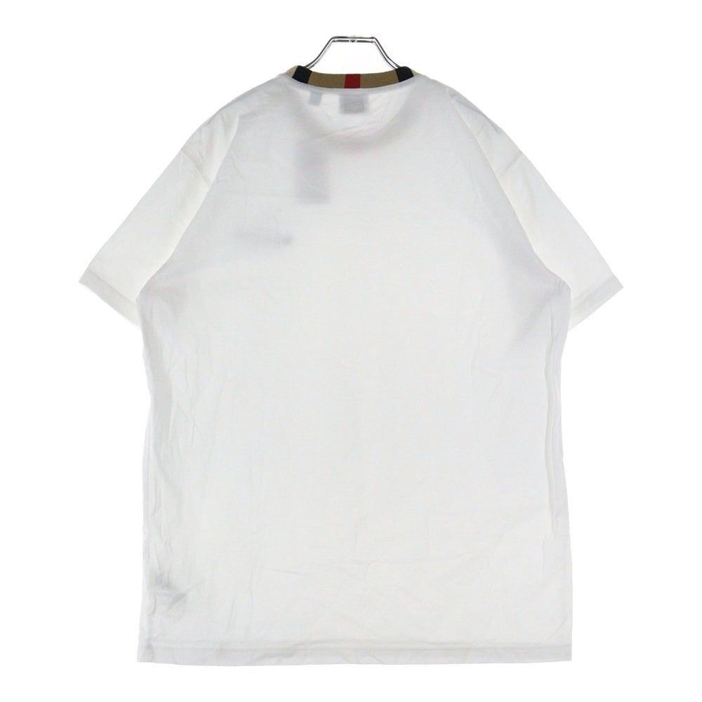 BURBERRY(バーバリー) JAYSON ジェイソン クルーネック 半袖Tシャツ カットソー ホワイト 8078115