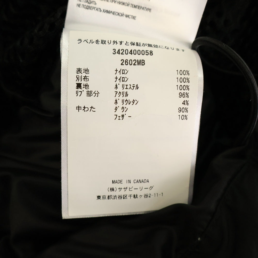 CANADA GOOSE(カナダグース) BLACK LABEL OSBORNE PARKA JACKET オズボーンパーカー ダウンジャケット ブラック 2602MB