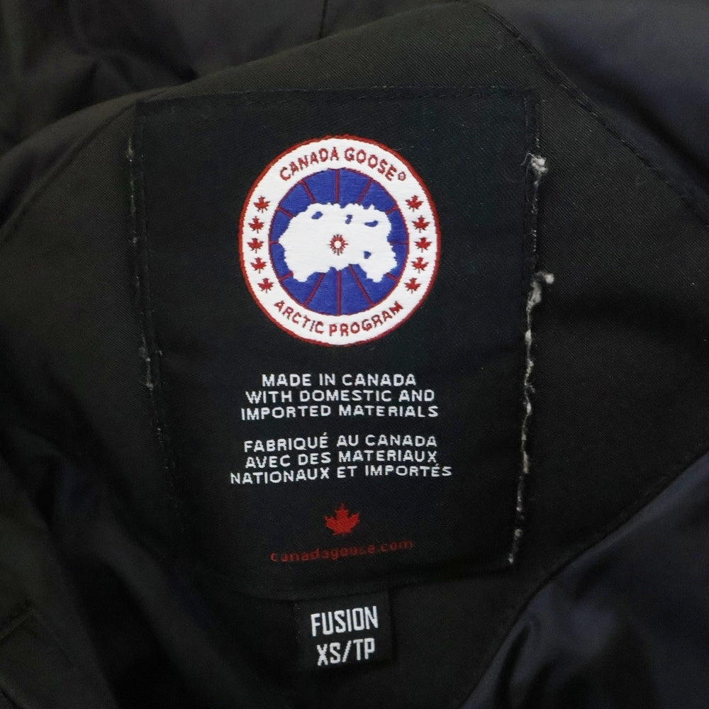 CANADA GOOSE(カナダグース) ROSSCLAIR PARKA ロスクレアパーカー ファーフーデッド ダウンジャケット ブラック 2580LA レディース