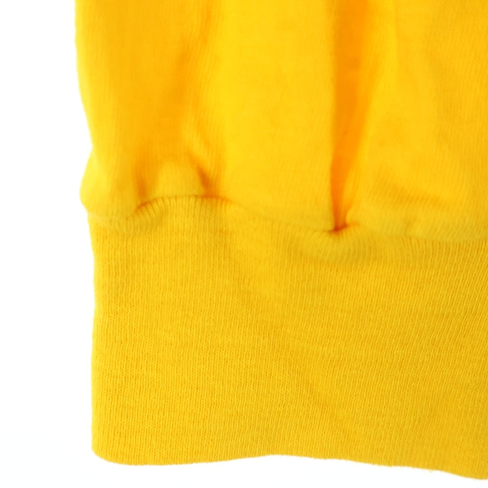 CHAMPION(チャンピオン) 80S VINTAGE MINESOTA ヴィンテージ ミネソタ 胸ポケット クルーネック カットソー 長袖Tシャツ イエロー