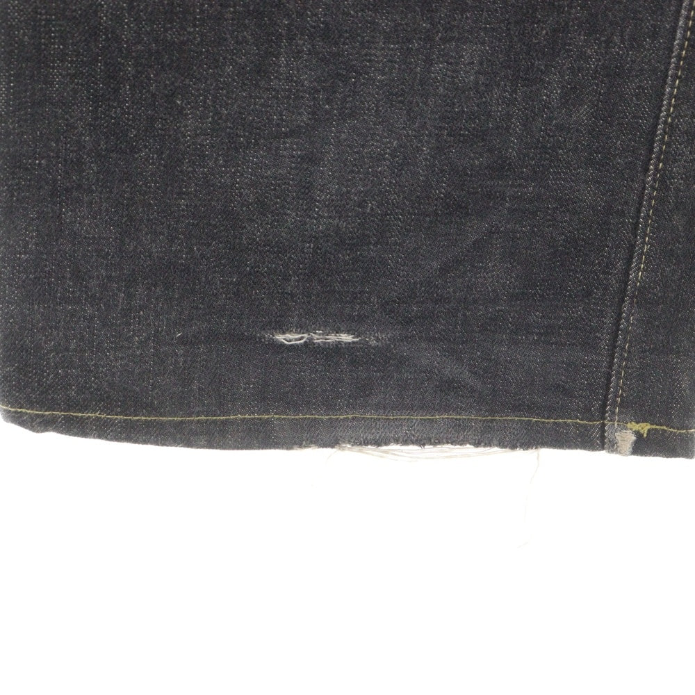 Buzz Rickson's(バズリクソンズ) LOT 019 大戦モデル ヴィンテージ復刻 ボタンフライ デニムパンツ ブラック