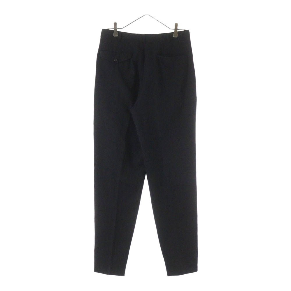 COMME des GARCONS HOMME PLUS(コムデギャルソンオムプリュス) マルチポケット 2タック ジップアップ ウール スラックスパンツ ブラック PP-05038S