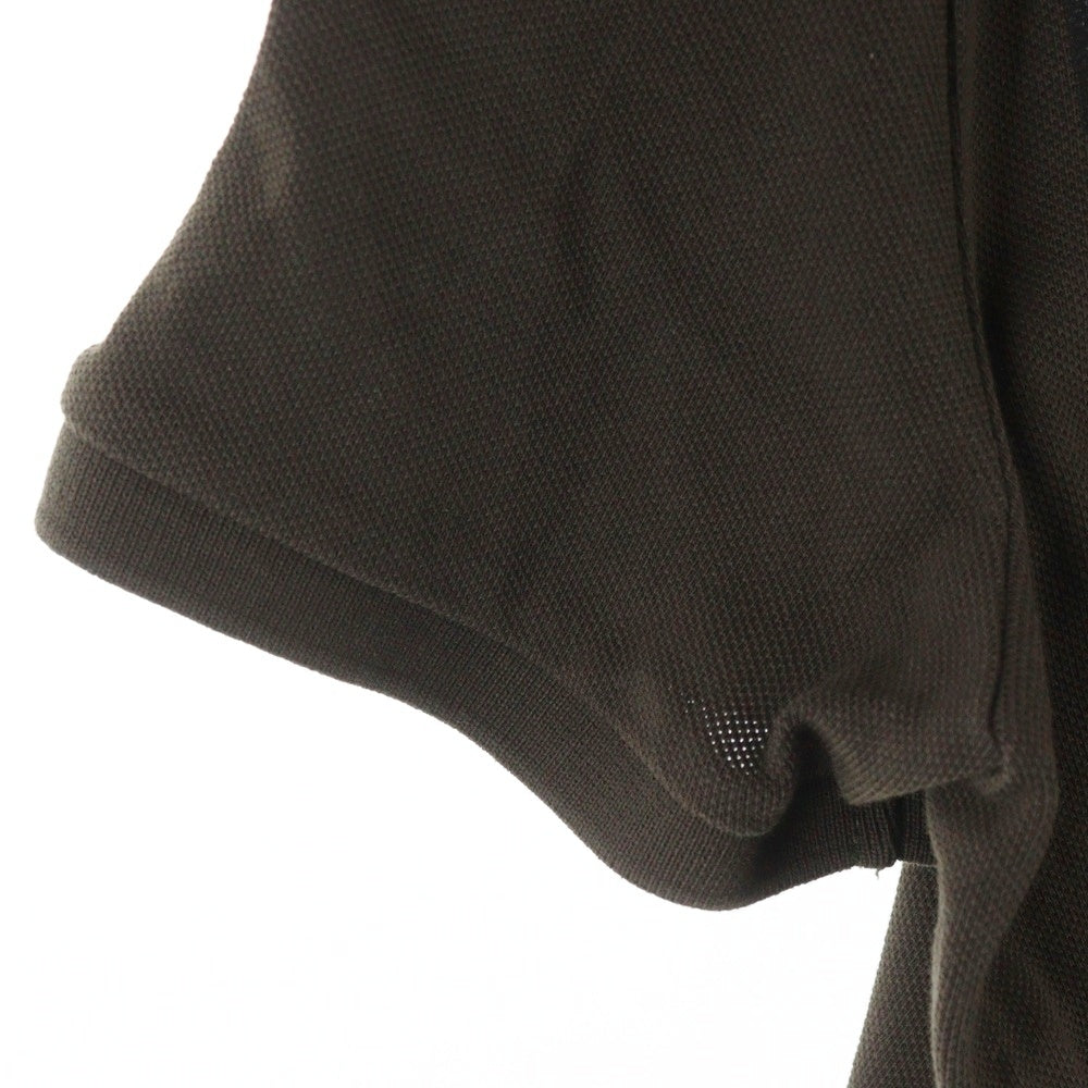MONCLER(モンクレール) 19SS MAGLIA POLO MANICA CORTA RESISTANCE 半袖ポロシャツ ダークブラウン E20918325150 84556