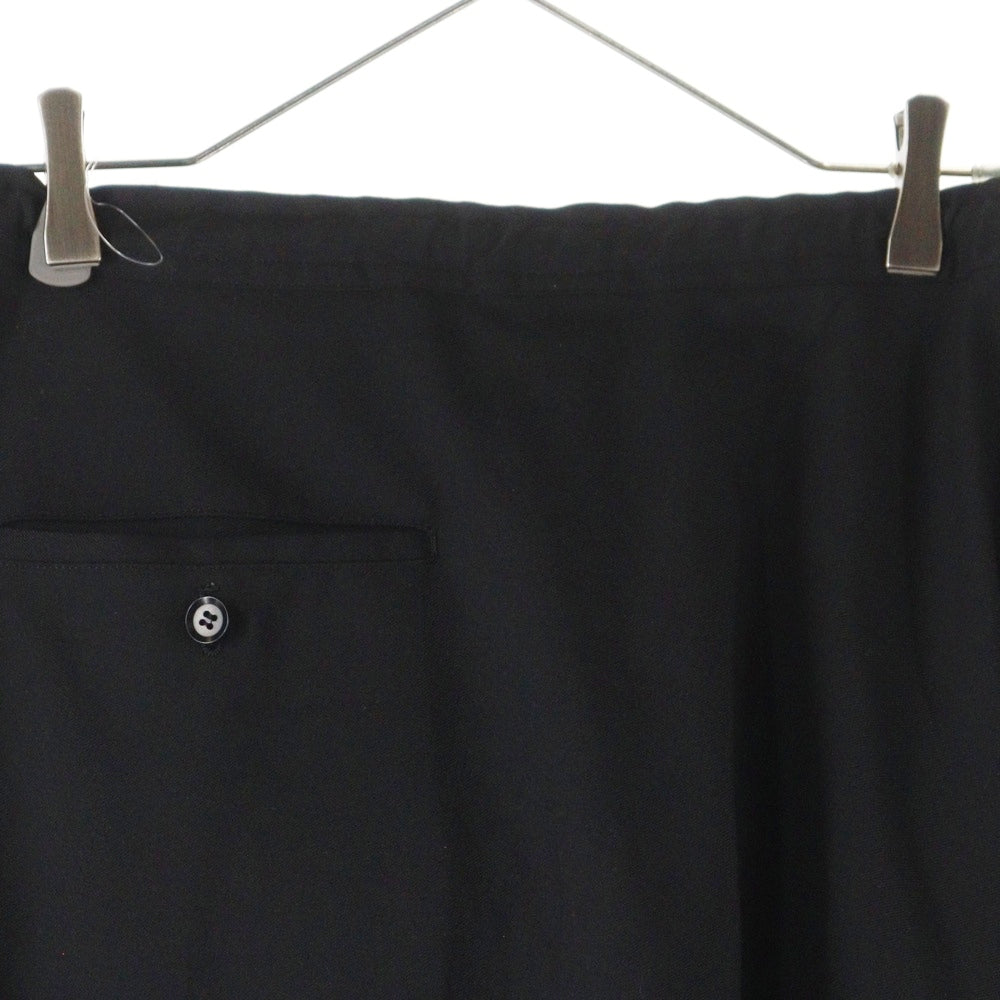 Ground Y(グラウンドワイ) SAMPLE サンプル ドローストリング アシンメトリーバルーンパンツ ブラック