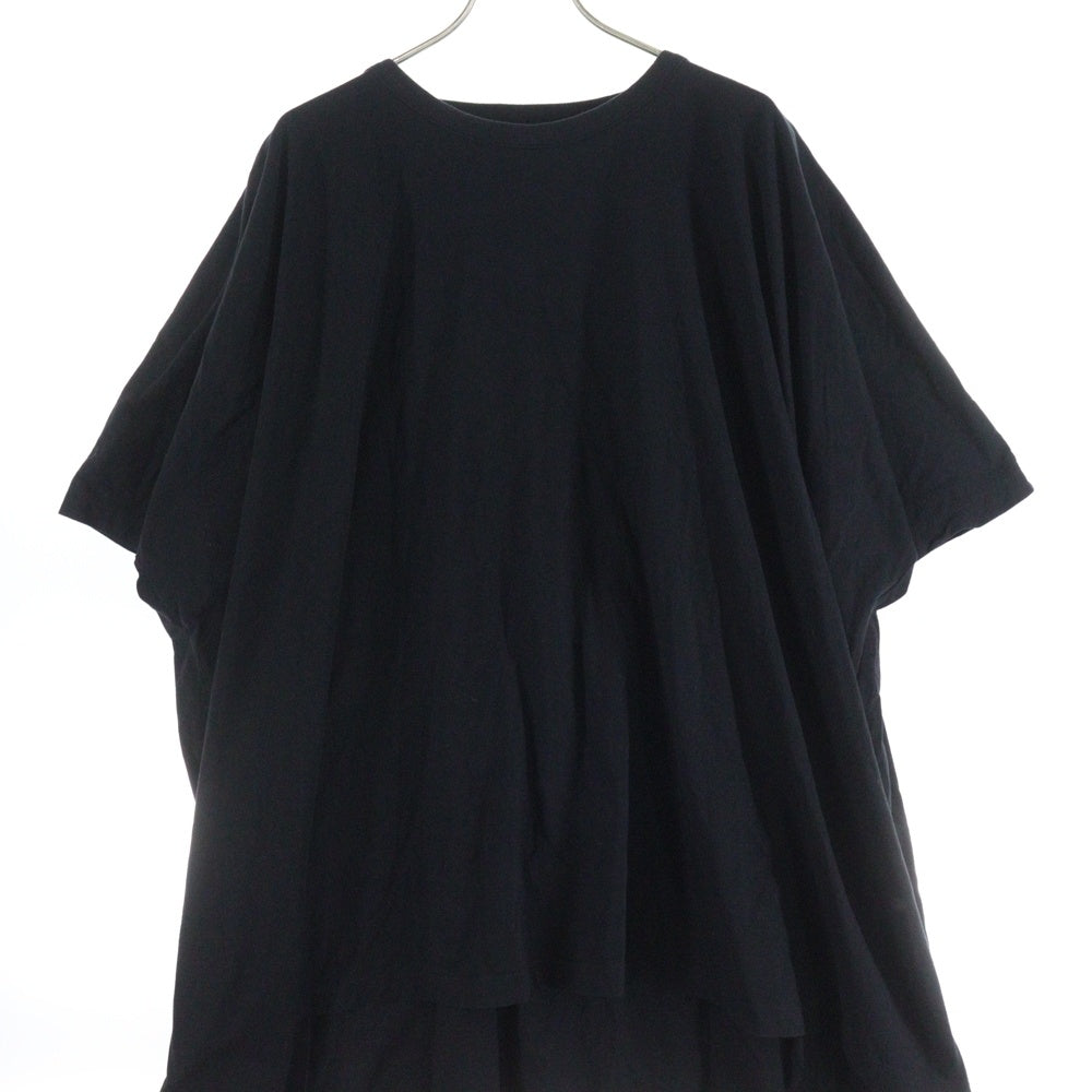 Ground Y(グラウンドワイ) SAMPLE サンプル スリット入り オーバーサイズドカットソー 半袖Tシャツ ブラック GG-T-14-040