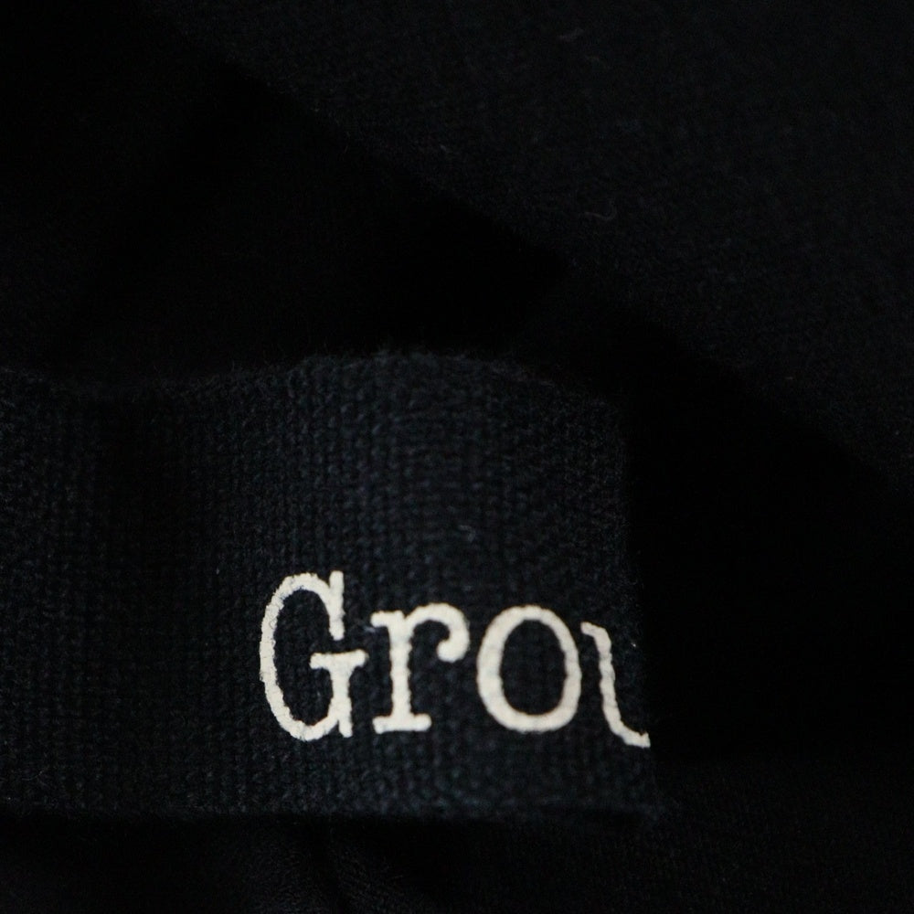 Ground Y(グラウンドワイ) SAMPLE サンプル スリット入り オーバーサイズドカットソー 半袖Tシャツ ブラック GG-T-14-040