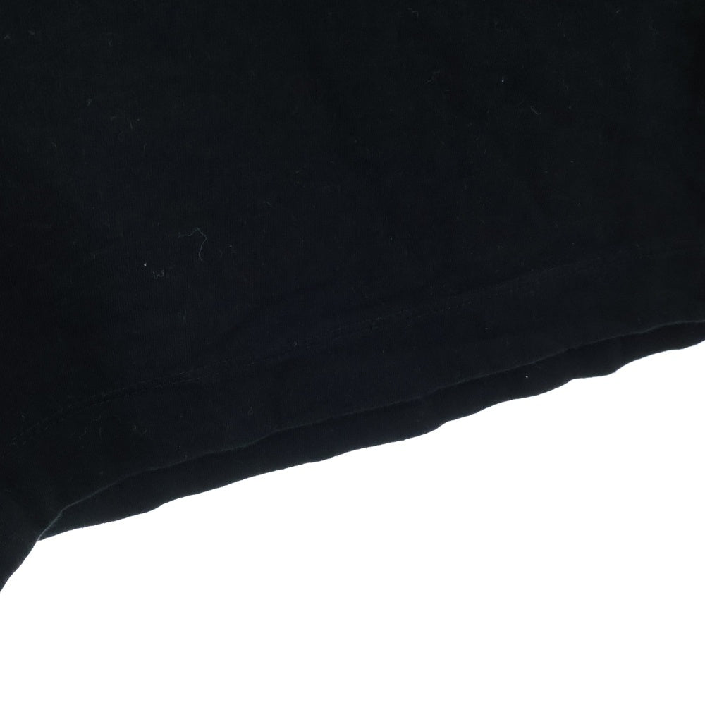 Ground Y(グラウンドワイ) SAMPLE サンプル ジップデザイン オーバーサイズドカットソー 半袖Tシャツ ブラック