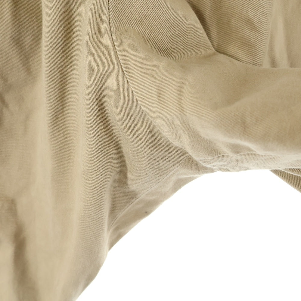 Ground Y(グラウンドワイ) ドローストリング コットン サルエル イージーパンツ ブラウン GH-P23-024