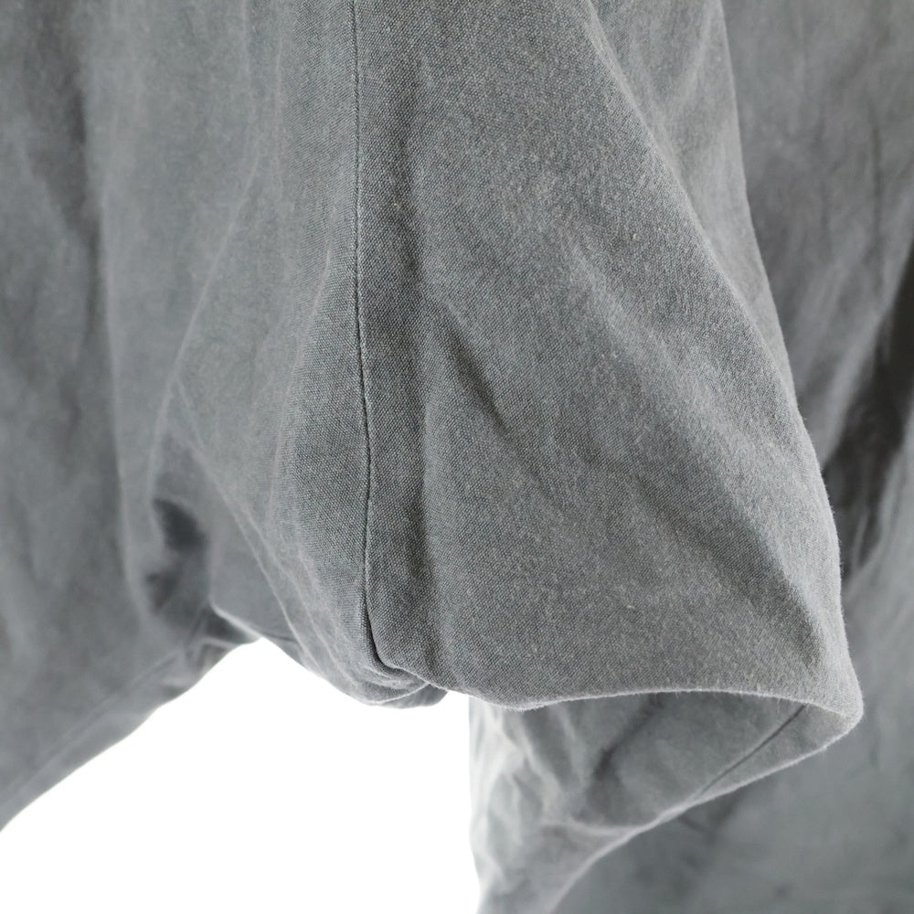 Ground Y(グラウンドワイ) コットン ワイド サルエルパンツ グレー GY-P03-002