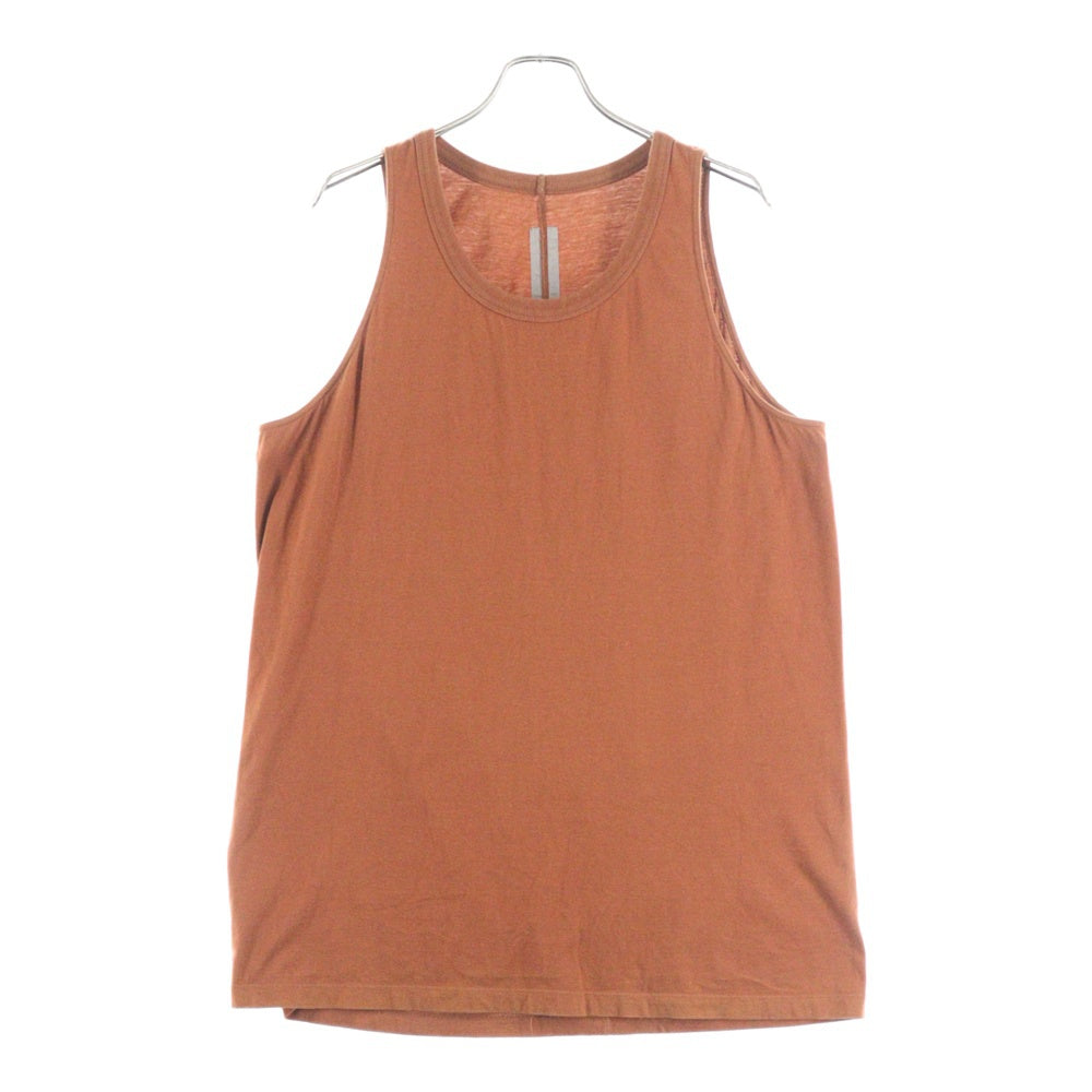 Rick Owens(リックオウエンス) 18AW コットン タンクトップ カットソー オレンジ RU18F1159
