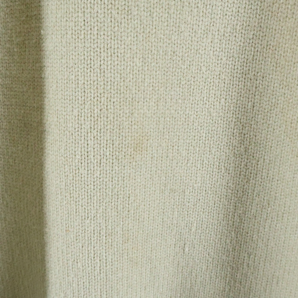 ESSENTIALS FEAR OF GOD(エッセンシャル フィアオブゴッド) 1977 KNIT LOGO LS POLO フロントロゴデザイン 1B ニットポロ セーター ベージュ