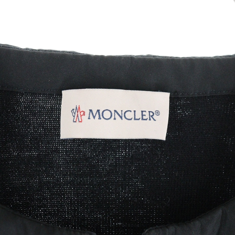MONCLER(モンクレール) 23SS CARDIGAN TRICOT ツイード カーディガン ジャケット レディース ブラック/ホワイト I10939B00015