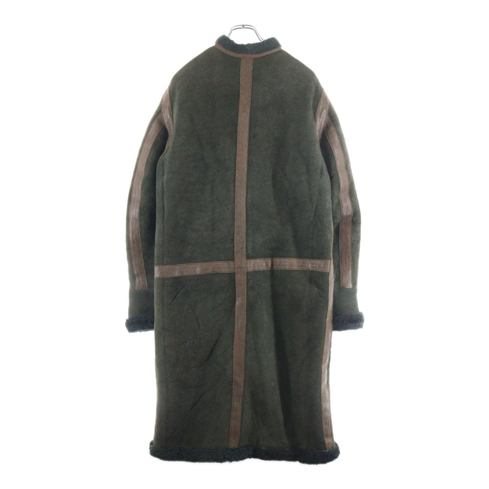 EMPORIO ARMANI(エンポリオアルマーニ) ボア ムートンコート ジャケット カーキ