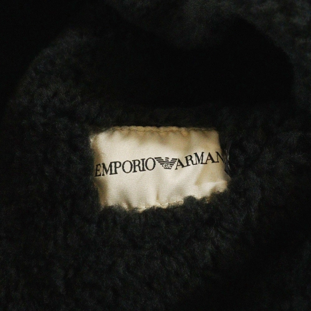 EMPORIO ARMANI(エンポリオアルマーニ) ボア ムートンコート ジャケット カーキ