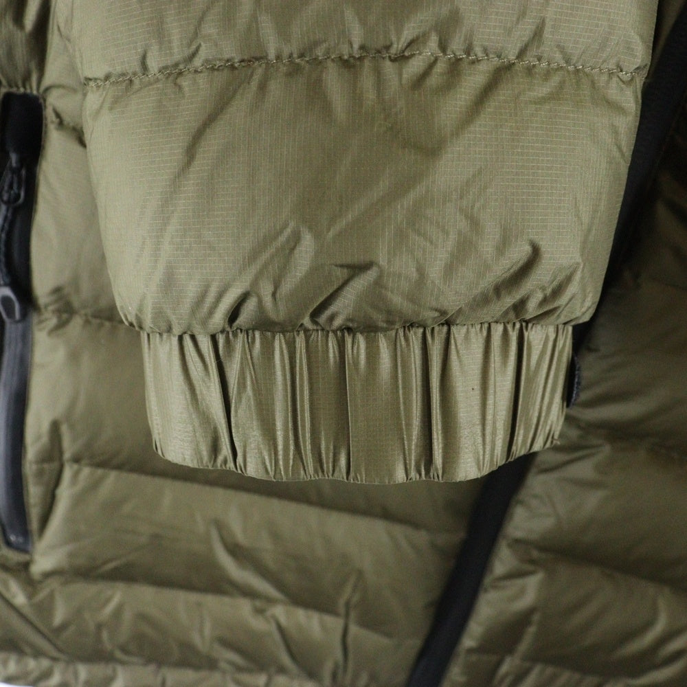 NANGA(ナンガ) MOONLOID ムーンロイド ジップアップ ダウン ジャケット カーキ