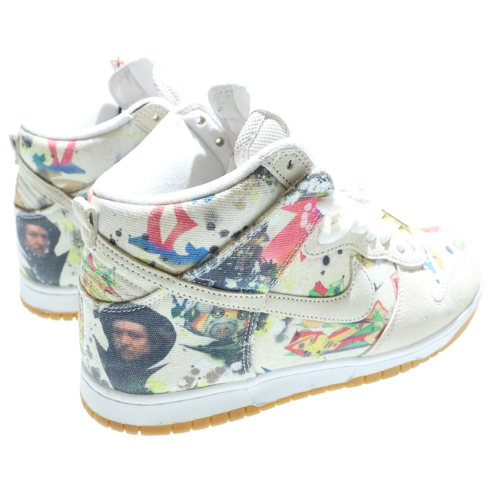 NIKE(ナイキ) 23AW ×SUPREME SB DUNK HIGH OG QS RAMMELLZEE シュプリーム ダンク ラメルジー ハイカットスニーカー ベージュ US8/26cm FD8779-100
