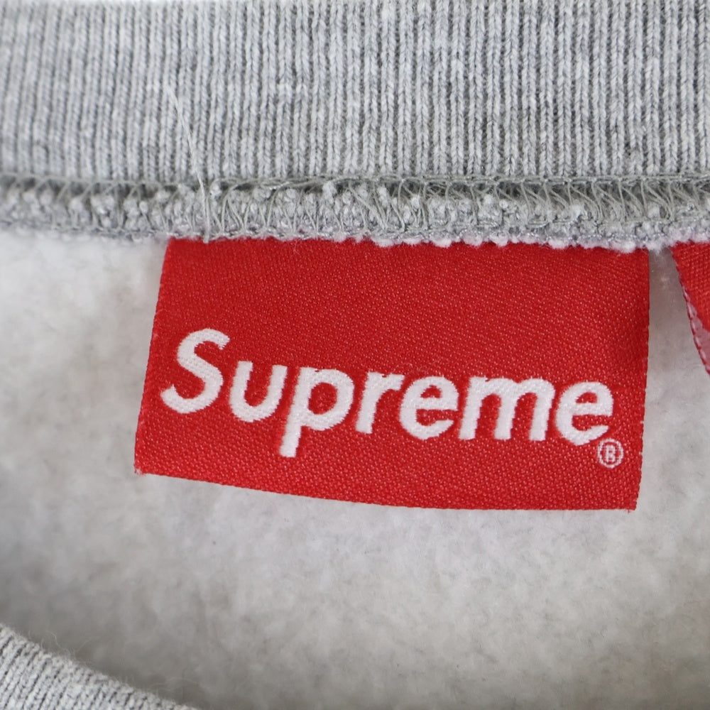 SUPREME(シュプリーム) 22AW Box Logo Crewneck Heather Grey ボックスロゴ クルーネックスウェット トレーナー グレー