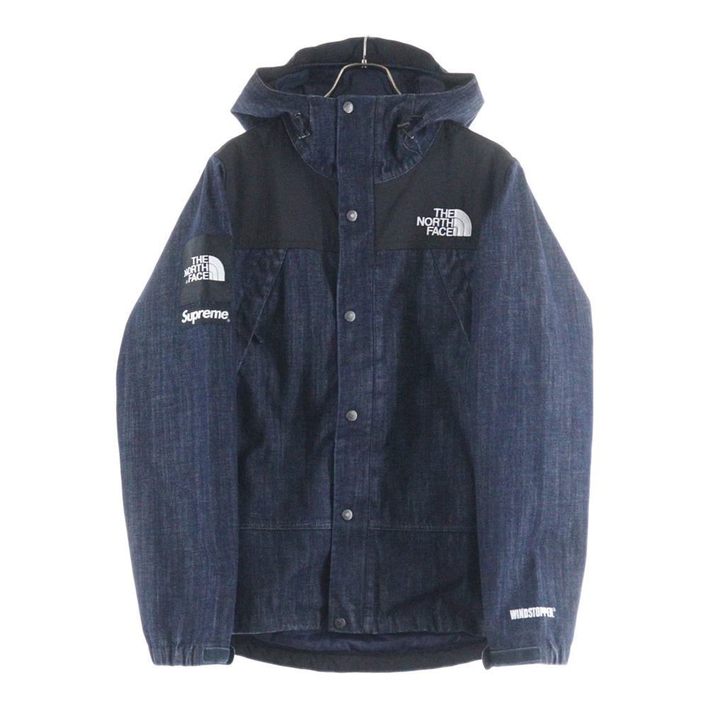 SUPREME(シュプリーム) 15SS ×THE NORTH FACE Denim Dot Shot Jacket デニムドットショット フーデッドジャケット インディゴ NP01540I