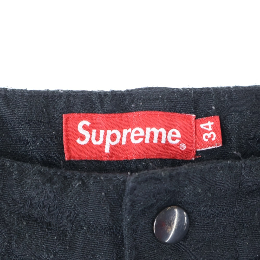 SUPREME(シュプリーム) 21SS Floral Tapestry Cargo Pant フローラルタペストリー カーゴパンツ ブラック