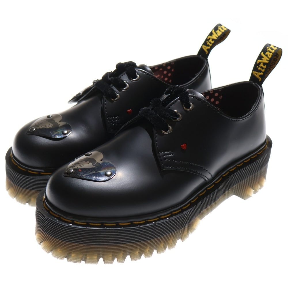 Dr.Martens(ドクターマーチン) 1461 QUAD BETTY BOOP クアッド ベティ ブープ 3ホール レザー シューズ ブラック レディース 27933001