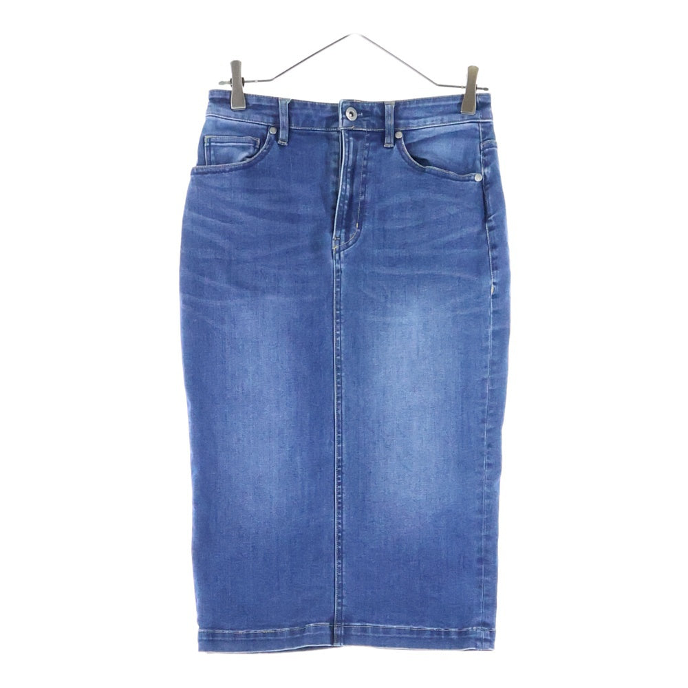 nano universe(ナノユニバース) バックスリット デニムスカート インディゴ レディース 673-9230020