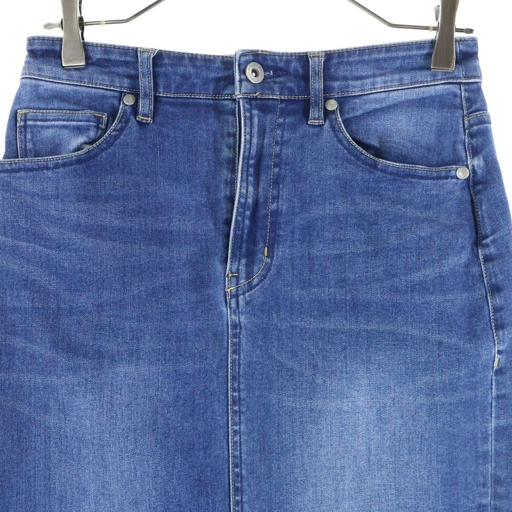 nano universe(ナノユニバース) バックスリット デニムスカート インディゴ レディース 673-9230020