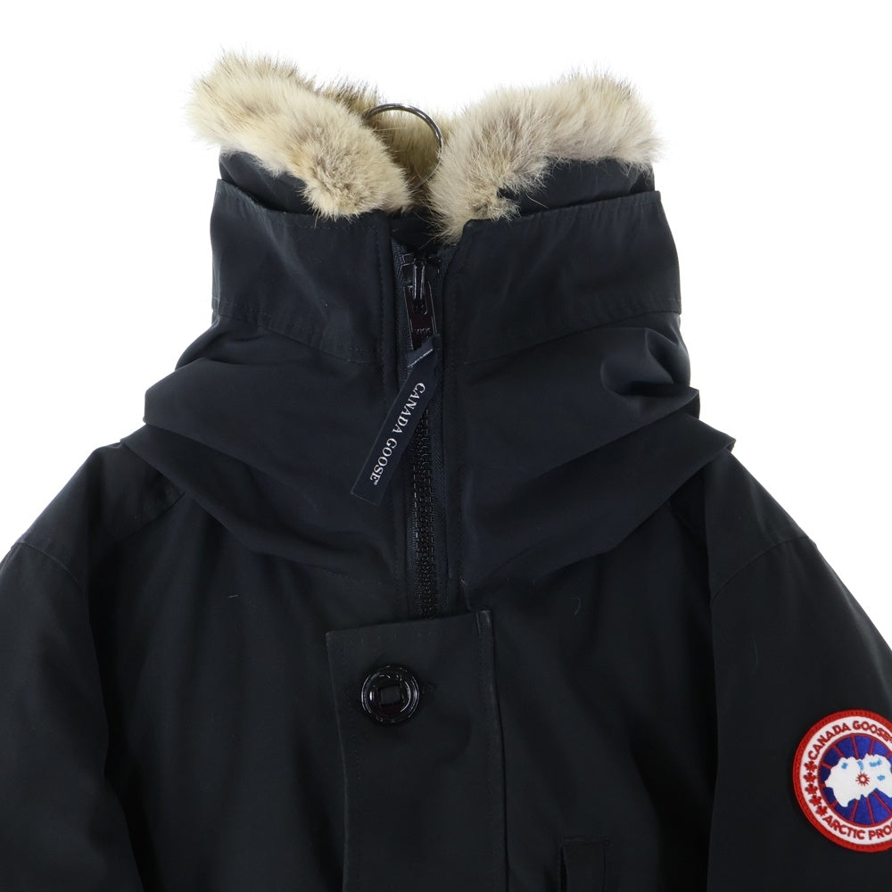CANADA GOOSE(カナダグース) JASPER PARKER ジャスパー パーカー ジップアップ ファーフーデットダウンジャケット ブラック 3438JM