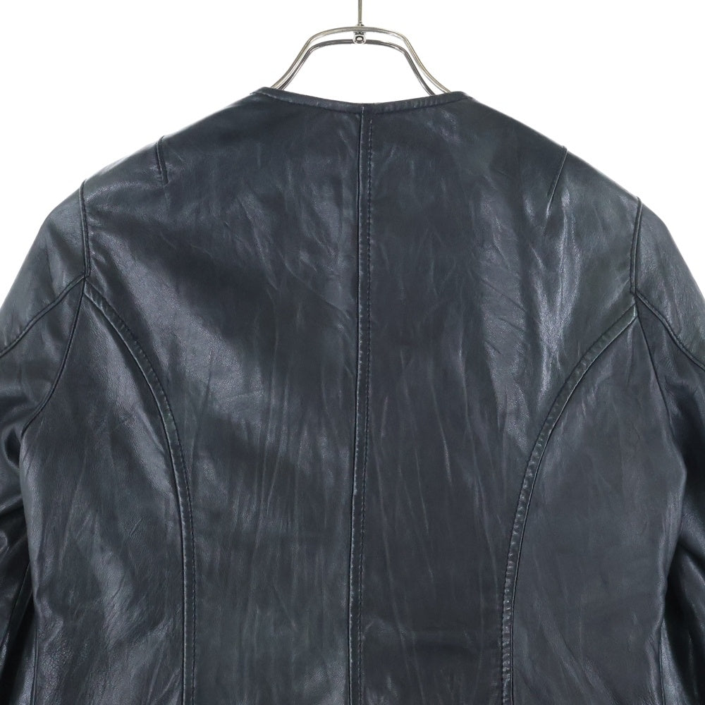 BEAUTY&YOUTH UNITED ARROWS(ビューティーアンドユースユナイテッドアローズ) ジップアップ レザー ライナーボアジャケット ブラック レディース 1625-617-0008