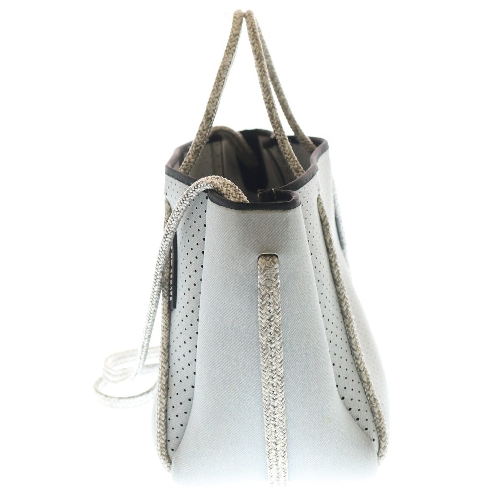 STATE OF ESCAPE(ステートオブエスケープ) ポーチ付き 2WAY メッシュショルダーバッグ ハンドバッグ グレー