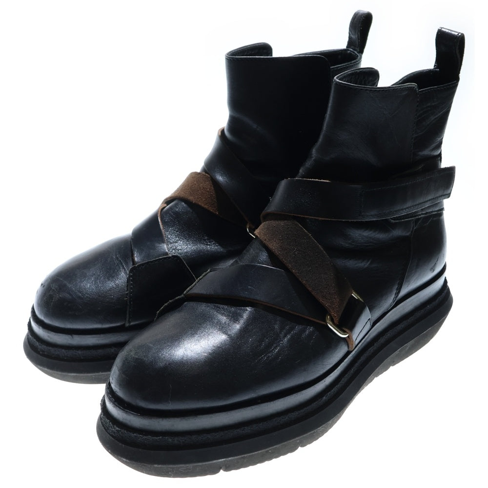 Sacai(サカイ) Bouldering Boots レザー ボルダリングブーツ ブラック