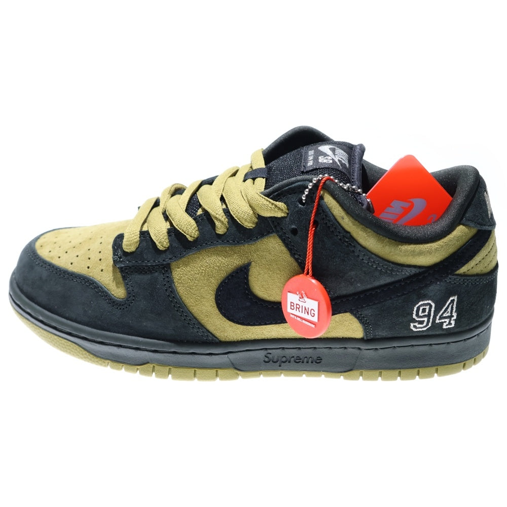 NIKE(ナイキ) ×Supreme Dunk Low Camper Green アジア限定 ダンク ローカットスニーカー キャンパーグリーン US9/27cm HQ8487-300