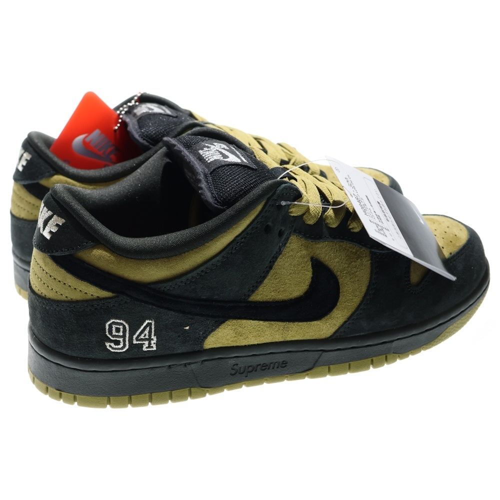 NIKE(ナイキ) ×Supreme Dunk Low Camper Green アジア限定 ダンク ローカットスニーカー キャンパーグリーン US9/27cm HQ8487-300