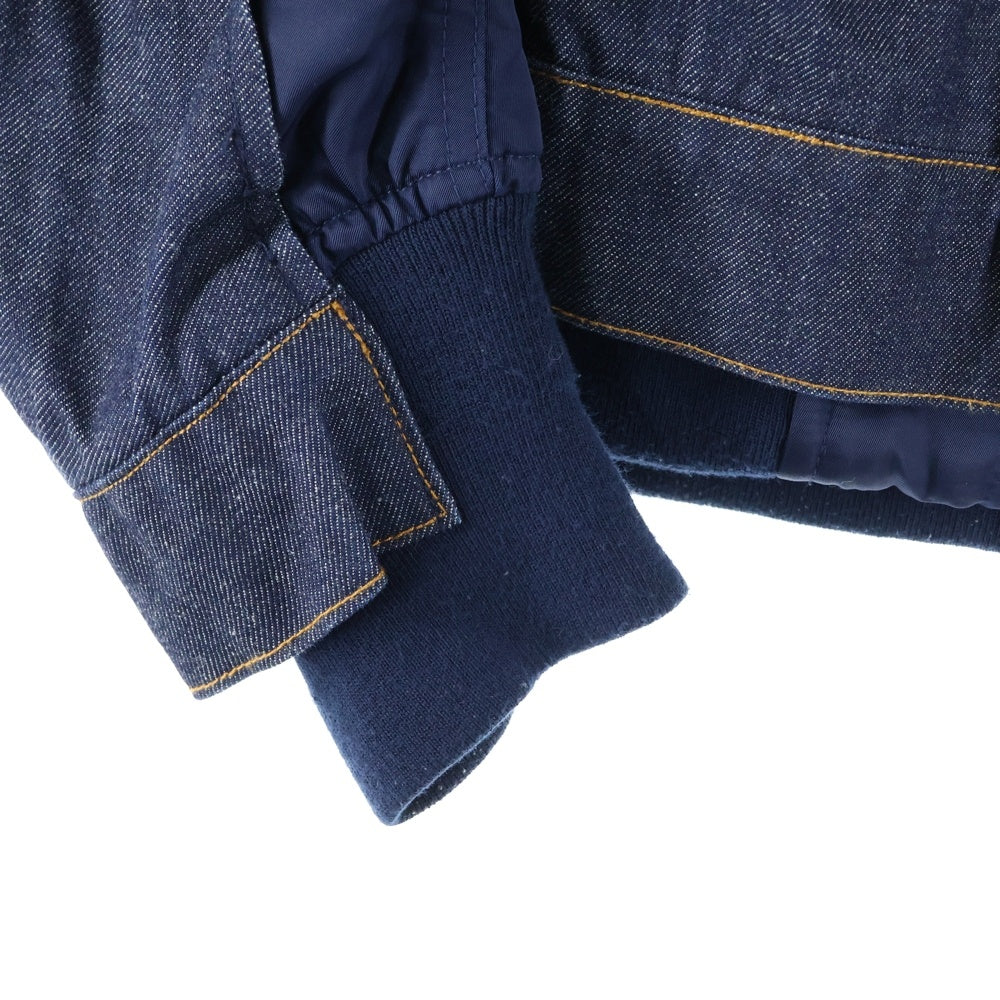 Sacai(サカイ) 21SS ×A.P.C. EIMI MA-1 BLOUSON アーペーセー ドッキングデニムジャケット インディゴ
