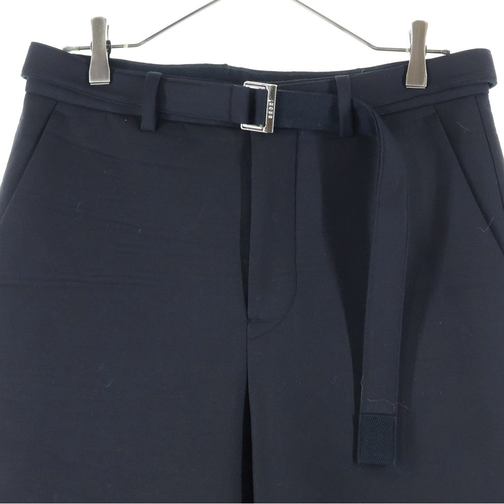 Sacai(サカイ) 24SS Suiting Bonding Pants スーチングボンディングパンツ ブラック 24-03272M