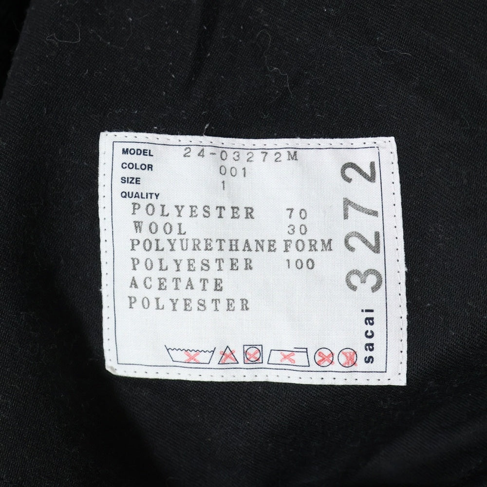 Sacai(サカイ) 24SS Suiting Bonding Pants スーチングボンディング