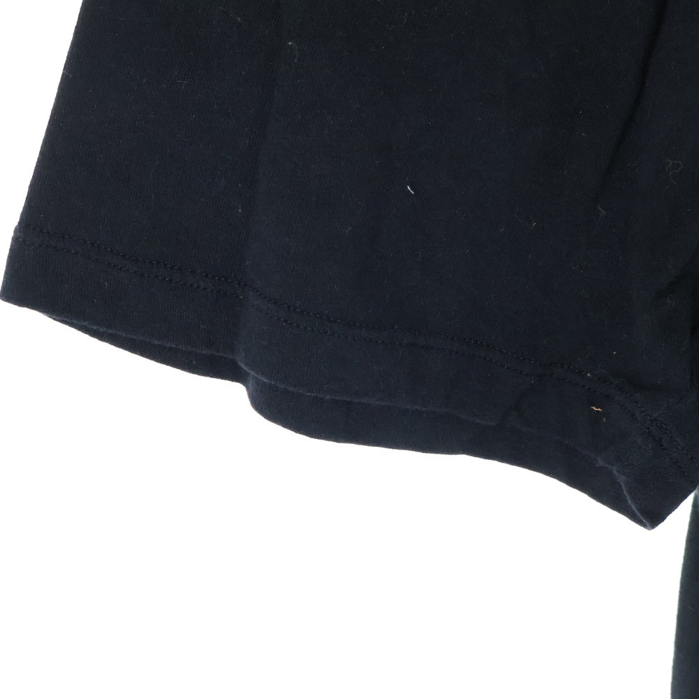 SAINT LAURENT PARIS(サンローランパリ) ロゴプリント Tシャツ 半袖カットソー ブラック/ブルー 480406